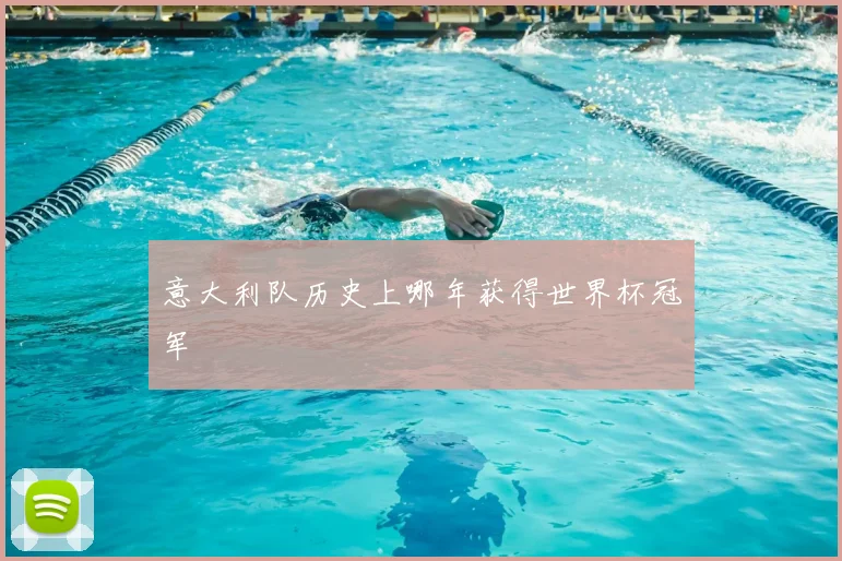 意大利队历史上哪年获得世界杯冠军