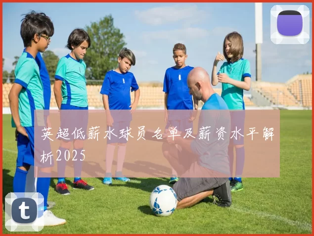 英超低薪水球员名单及薪资水平解析2025